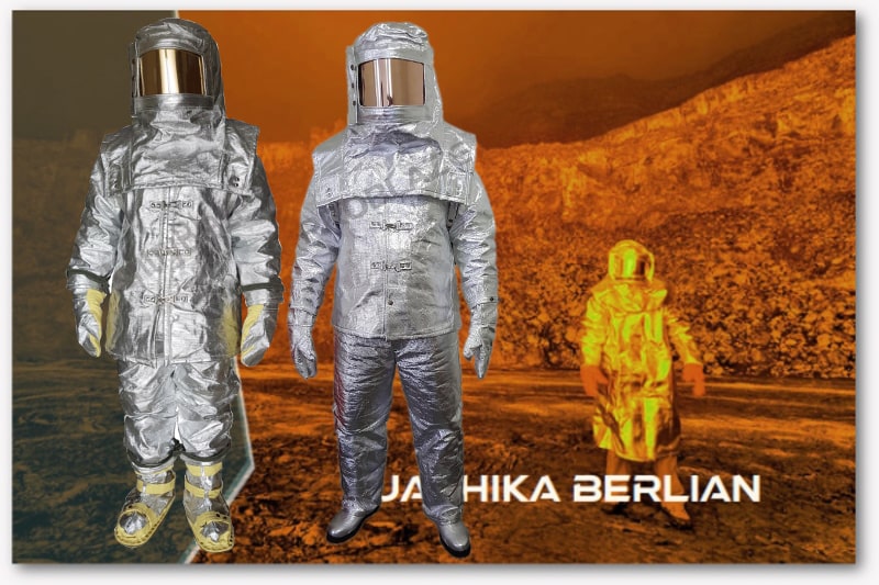 Baju Tahan Api Aluminium Damkar