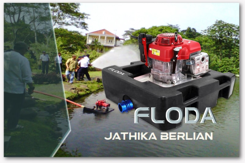 Pompa Apung Floda - Honda GXV390