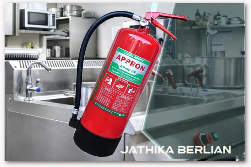 Menyediakan Apar Jenis Clean Agent AF11