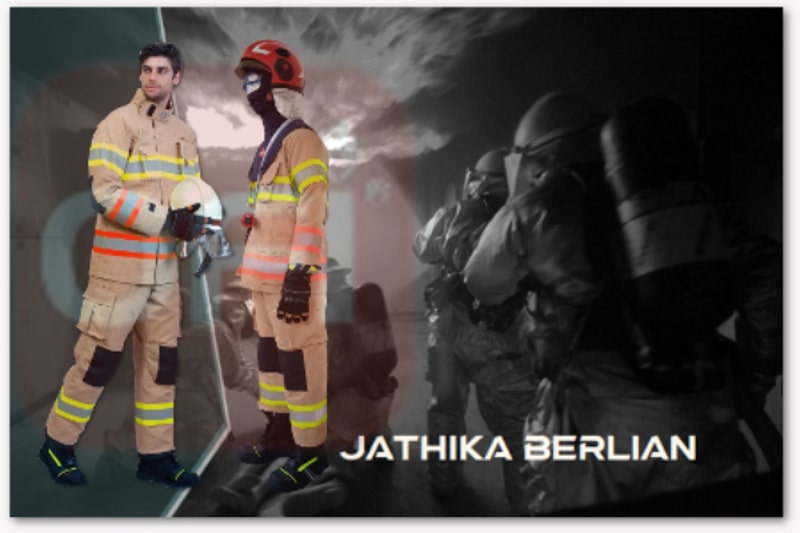 Baju Tahan Panas Pemadam Standar Permendagri