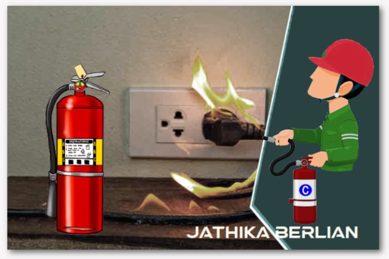 Mengenal APAR untuk Kebakaran Kelas C